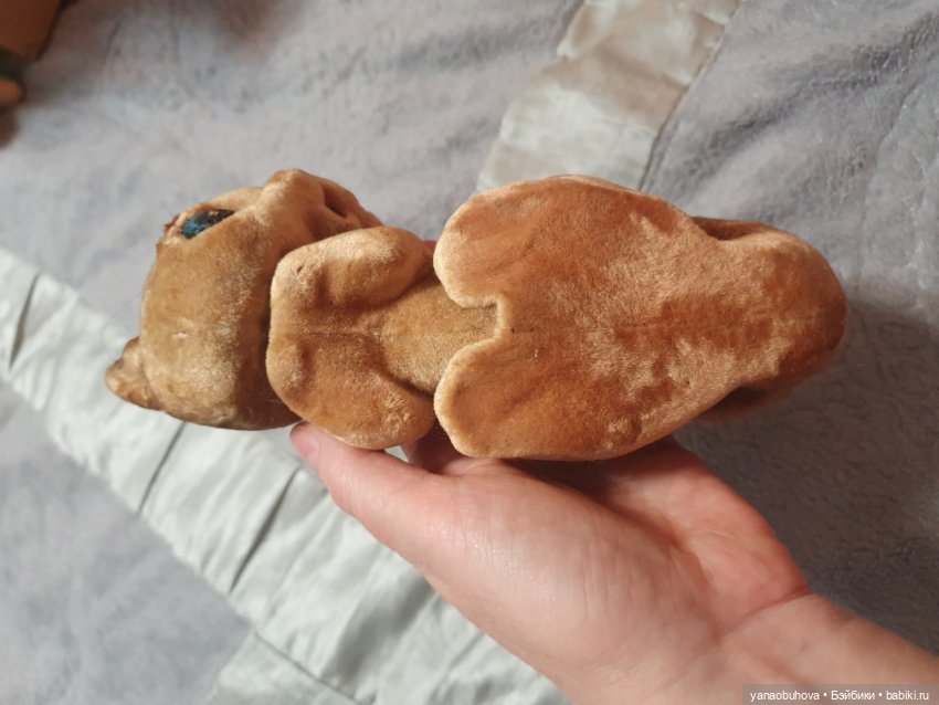 Белочка СССР, флок — Винтажные куклы и игрушки детства (фото 6)