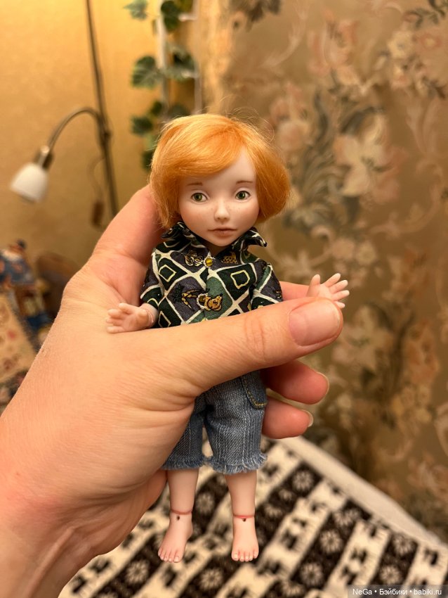 Мальчишка от Наталья Соловьёвой, фарфор. Бесплатная доставка (фото 4)