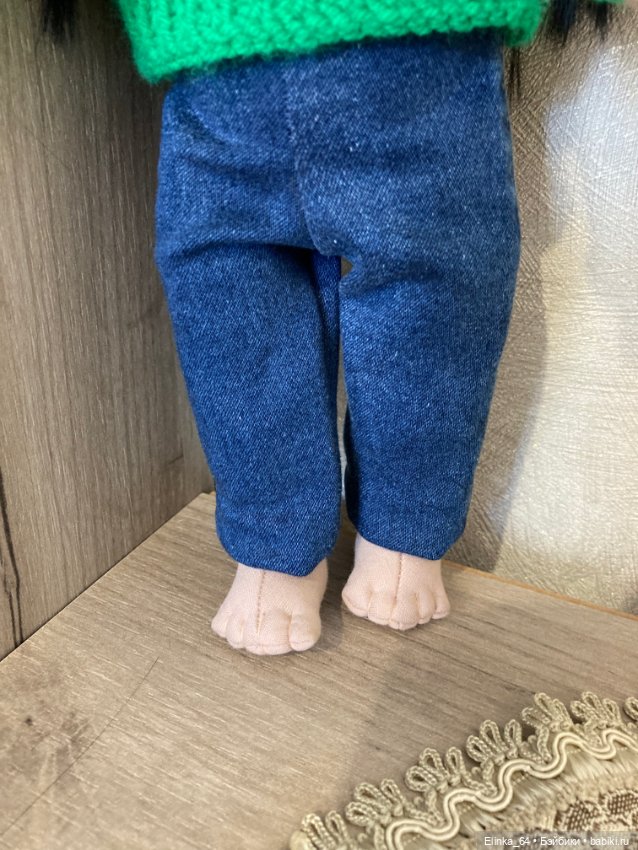 Удивительная девочка, текстильная. Ручная работа (фото 5)