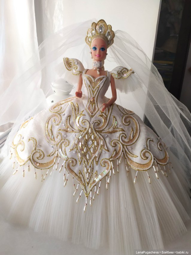 Bob mackie empress bride barbie sales