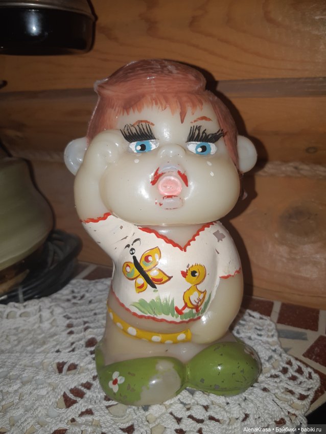 Пупс СССР игрушка плакса — Винтажные куклы и игрушки детства (фото 2)