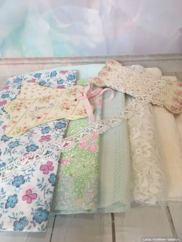 Винтажные ткани СССР — Другое для антикварных кукол (фото 6)