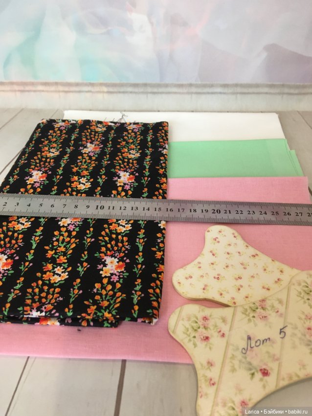 Винтажные ткани СССР — Другое для антикварных кукол (фото 2)