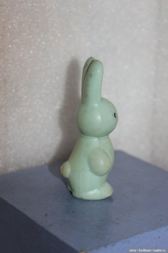 Игрушка СССР * Заяц, зайчик * Дутыш СССР (фото 2)
