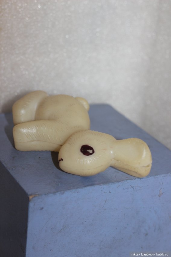 Игрушка СССР * Заяц, зайчик * Дутыш СССР (фото 6)