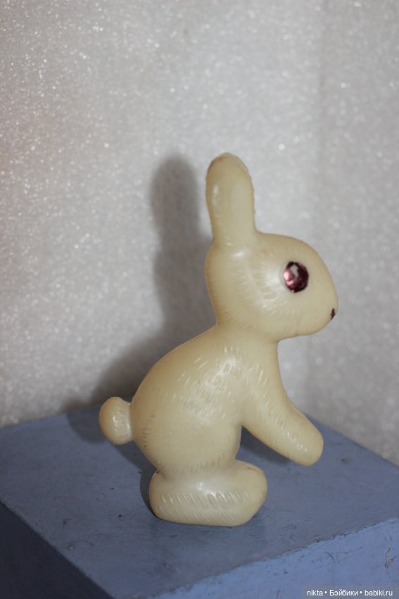 Игрушка СССР * Заяц, зайчик * Дутыш СССР (фото 3)