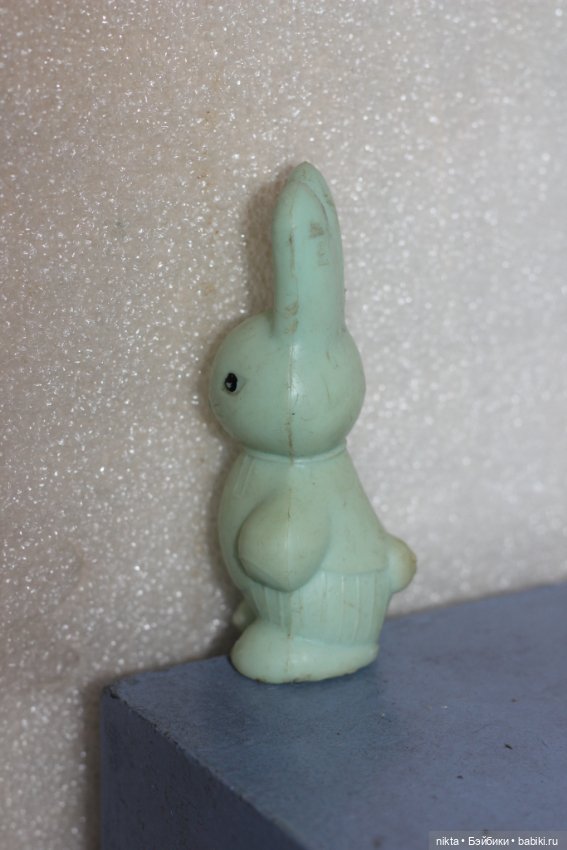 Игрушка СССР * Заяц, зайчик * Дутыш СССР (фото 4)