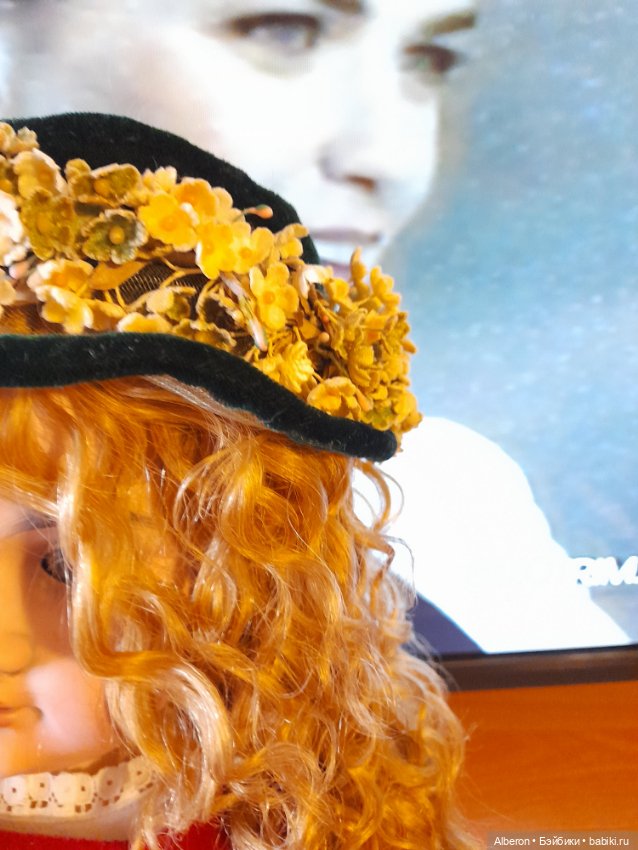 Винтажный венок на головушку (фото 4)