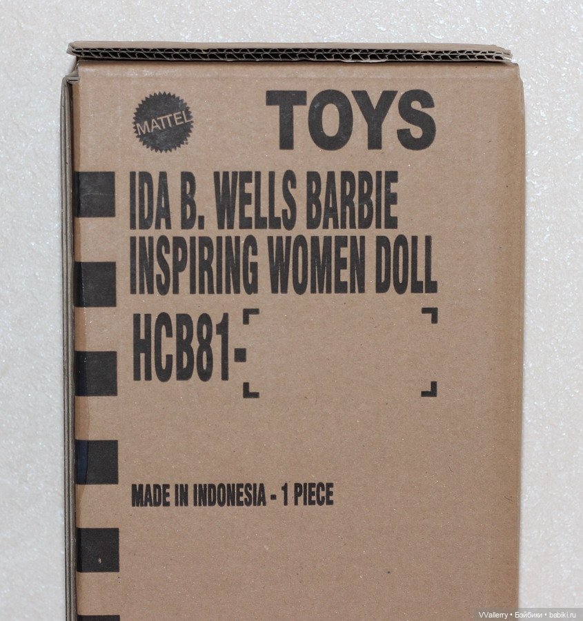 Ida B. Wells Barbie Inspiring Women (фото 4)