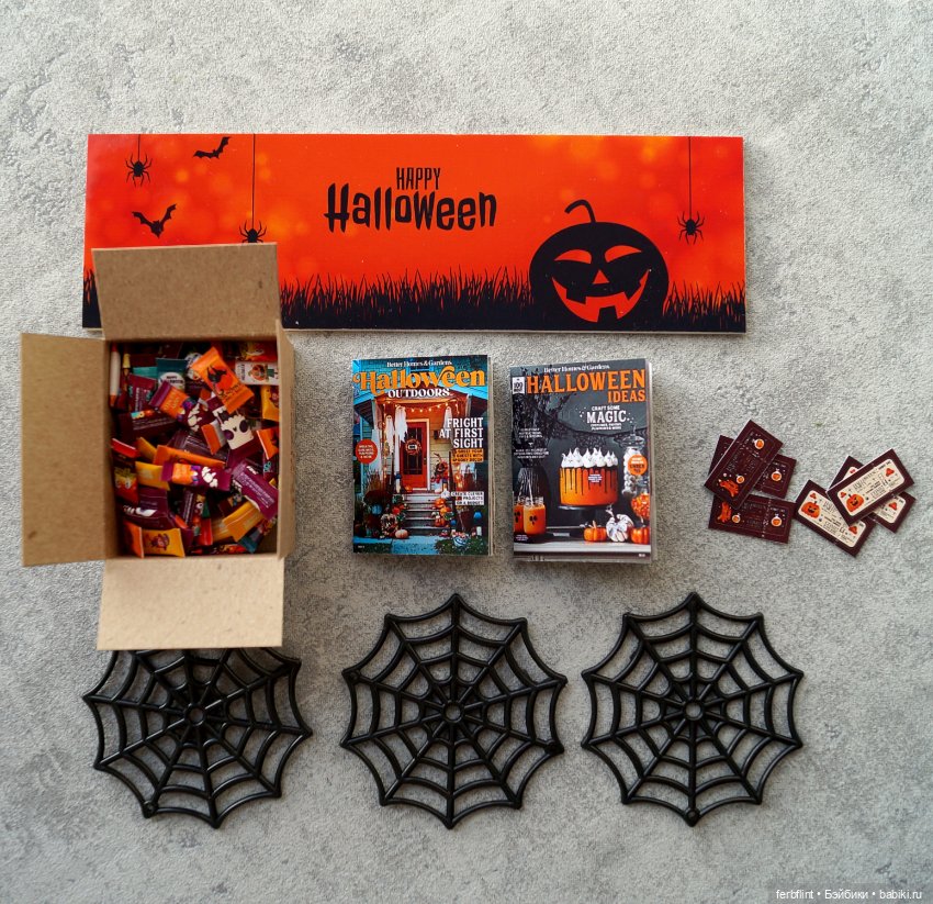 Набор для Хэллоуина №2 в масштабе 1:6 (фото 5)