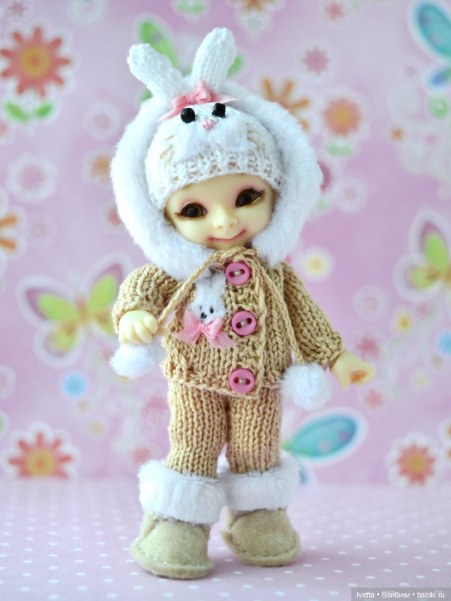 Тёпленький комплект Зайка для Realpuki