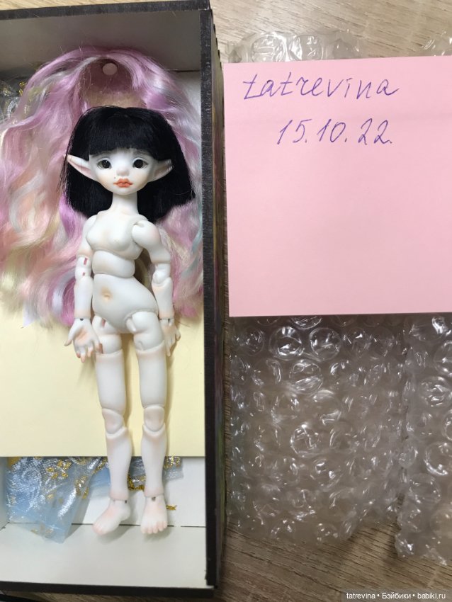 Эльфа 1/12 — Авторские куклы BJD (фото 8)
