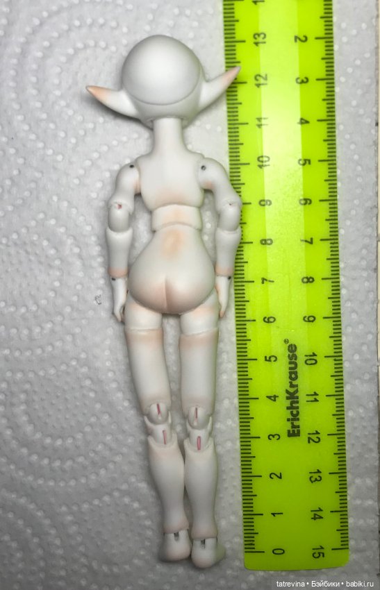 Эльфа 1/12 — Авторские куклы BJD (фото 3)