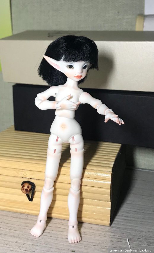 Эльфа 1/12 — Авторские куклы BJD (фото 6)