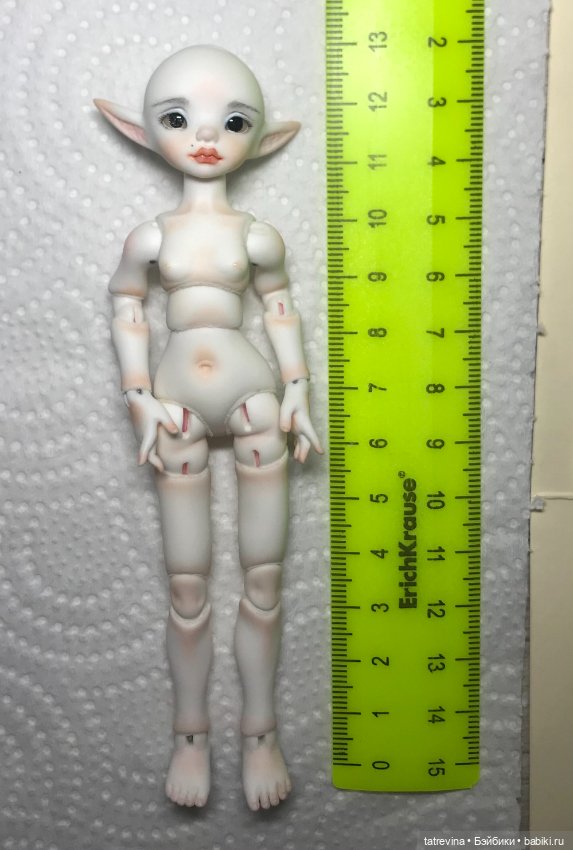 Эльфа 1/12 — Авторские куклы BJD (фото 4)