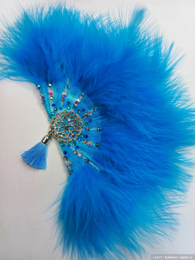 Веер для кукол 1/4, 1/3 — Аксессуары для BJD