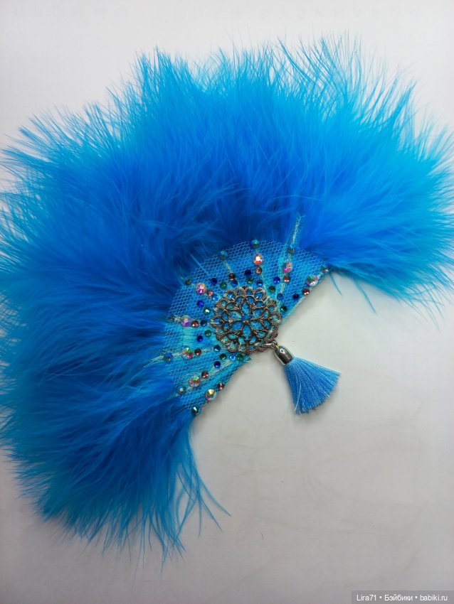 Веер для кукол 1/4, 1/3 — Аксессуары для BJD (фото 3)