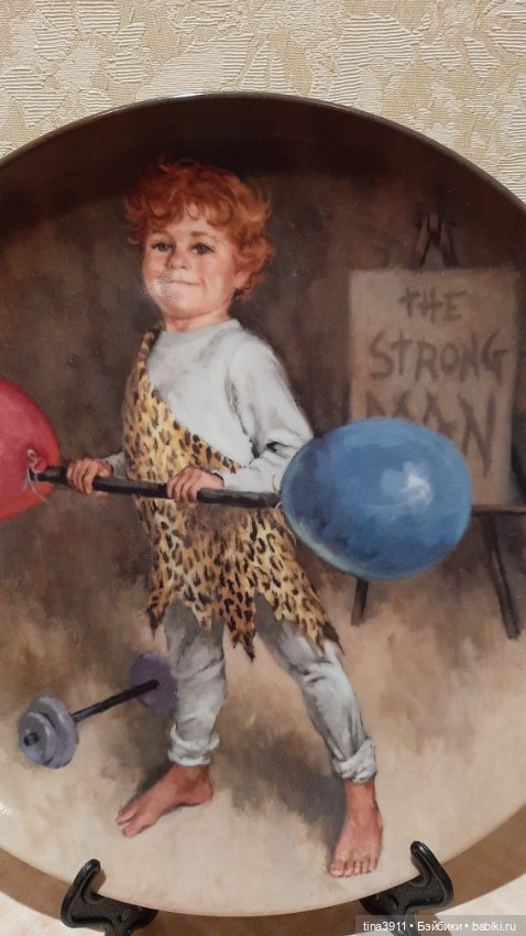 Тарелка из серии Детский цирк (фото 2)