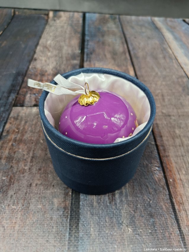 Коллекционная елочная игрушка от Dillard. Шар Джокер