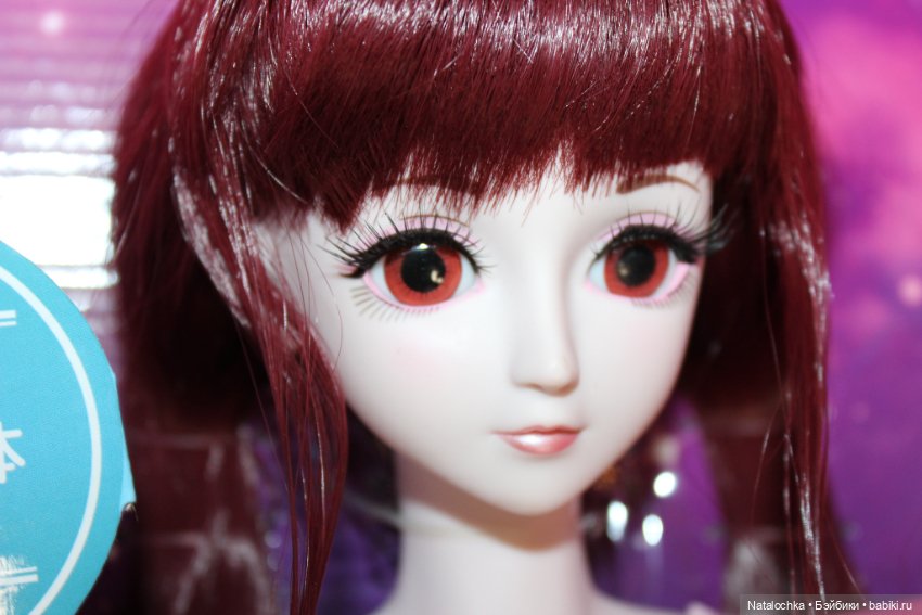 Голова 11-го молда от куклы "Звезда подиума"(Night Lolita) "Сказочная Жасмин", 60 см (фото 2)