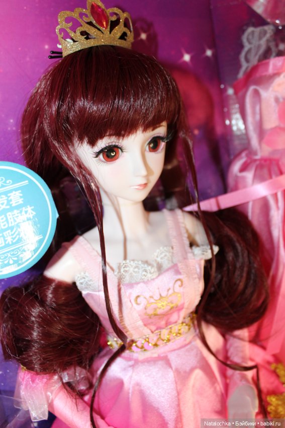 Голова 11-го молда от куклы "Звезда подиума"(Night Lolita) "Сказочная Жасмин", 60 см (фото 5)