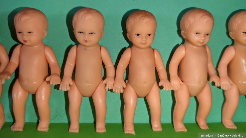 Резиновые пупсики Tebu Теоdor Buschbaum, высота 7 см (фото 5)