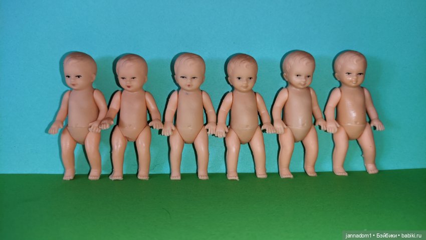 Резиновые пупсики Tebu Теоdor Buschbaum, высота 7 см (фото 2)