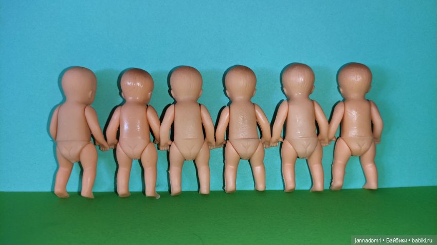 Резиновые пупсики Tebu Теоdor Buschbaum, высота 7 см (фото 3)