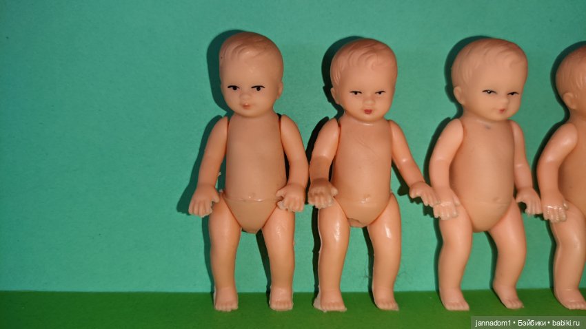 Резиновые пупсики Tebu Теоdor Buschbaum, высота 7 см (фото 4)