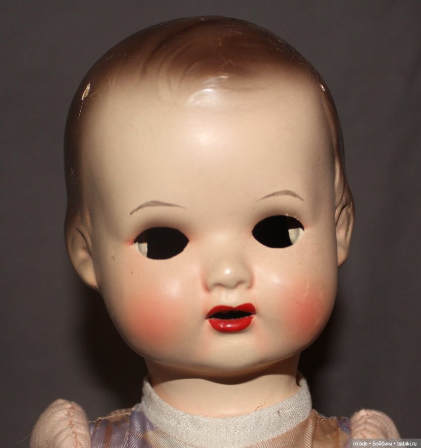 Большая антикварная кукла в родных сапожках, 1920-1940гг