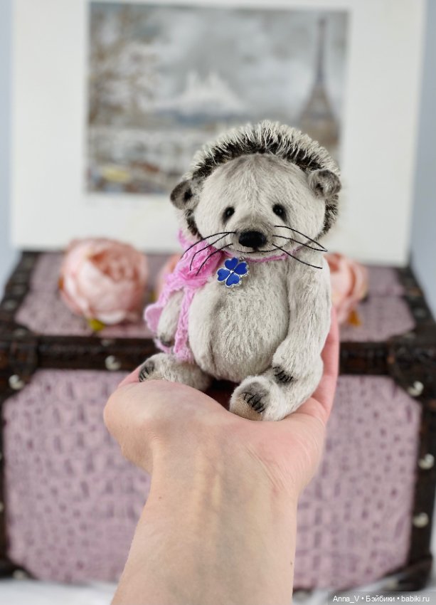 Тедди Ёжик Каспер(зайка в подарок)