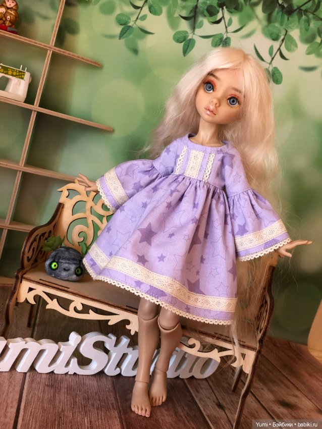 Рисуем и шьем. Платье, туника на куклу 1/6 (фото 4)