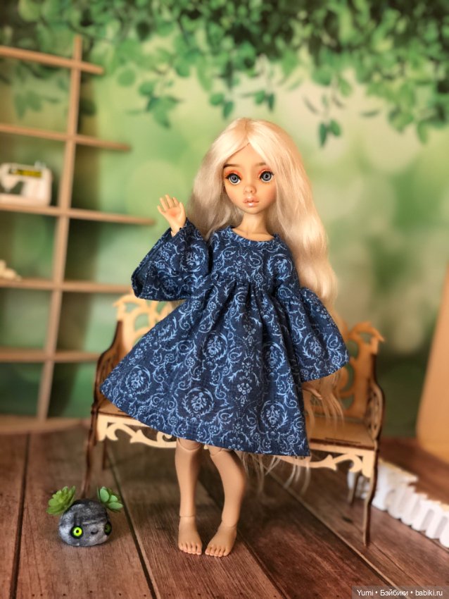 Рисуем и шьем. Платье, туника на куклу 1/6 (фото 3)