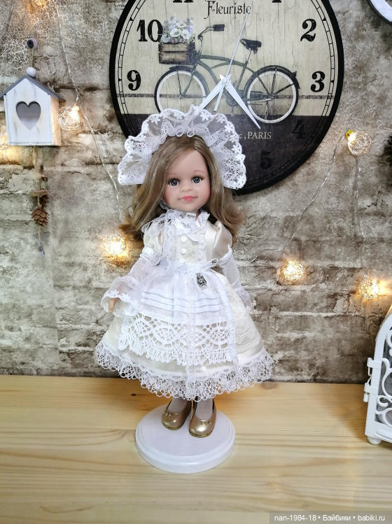 М. К. наряда "Золушка" для кукол Паола Рейна