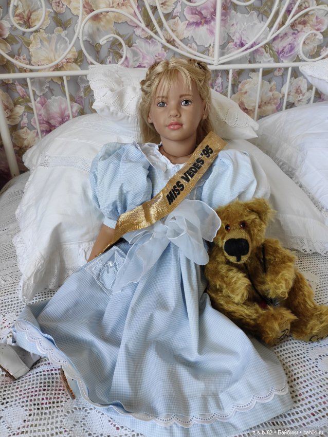 Авторский фантазийный мишка, винтаж (фото 9)