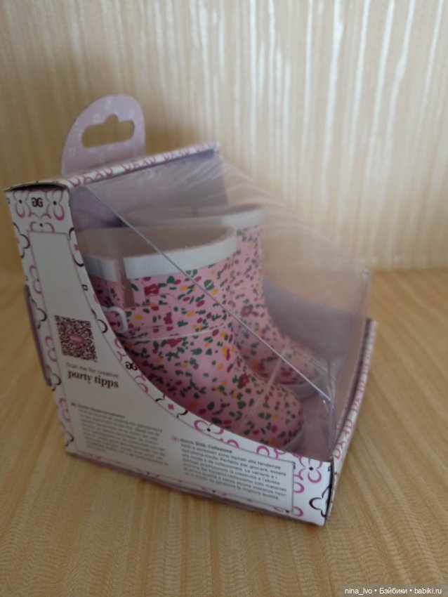 Резиновые сапожки для куклы Gotz( Готц) (фото 2)