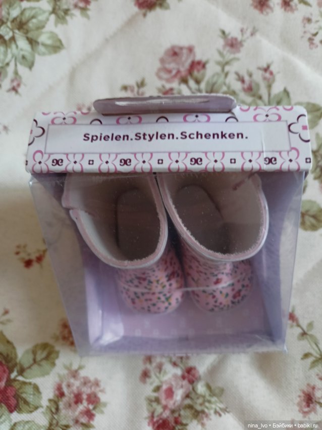 Резиновые сапожки для куклы Gotz( Готц)