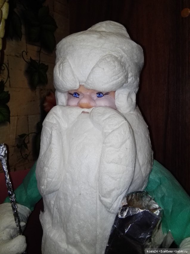 Новогодняя игрушка. Кукла. Дед Мороз (фото 3)