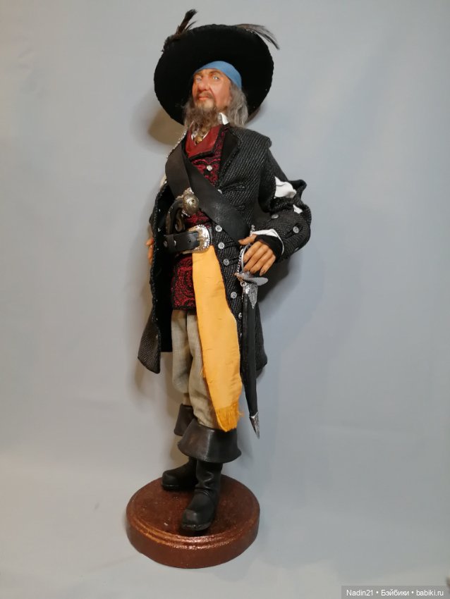 Пират Гектор Барбосса — Авторские куклы (фото 7)