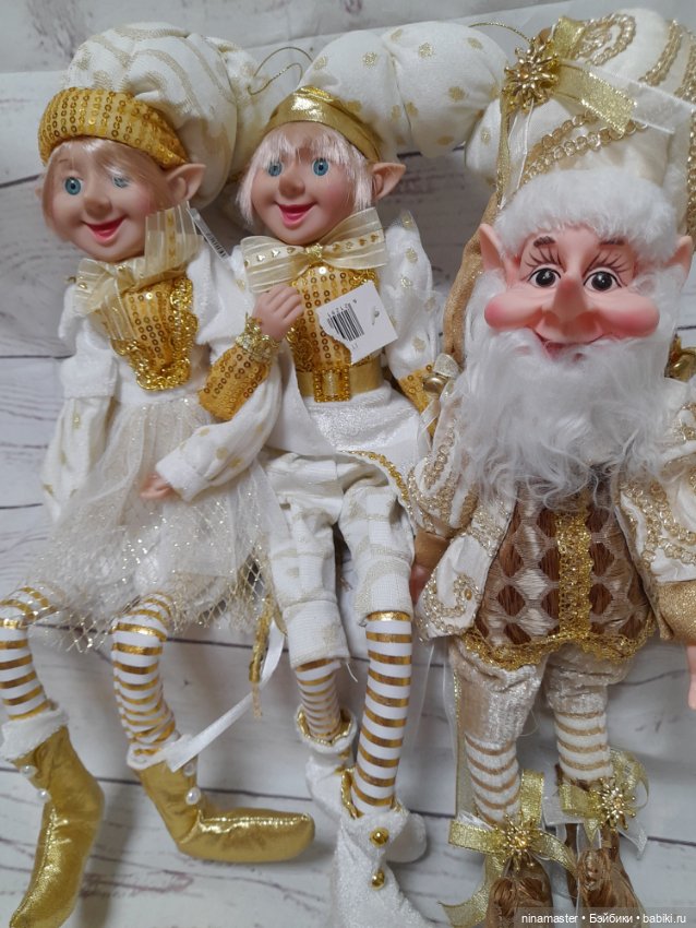 Трио снежных эльфиков — Игровые куклы (фото 8)