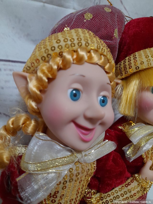 Очаровательная пара эльфов в бордо (фото 5)