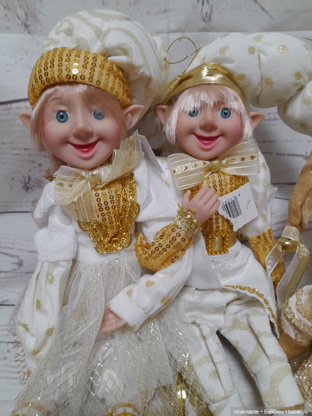 Трио снежных эльфиков — Игровые куклы (фото 3)