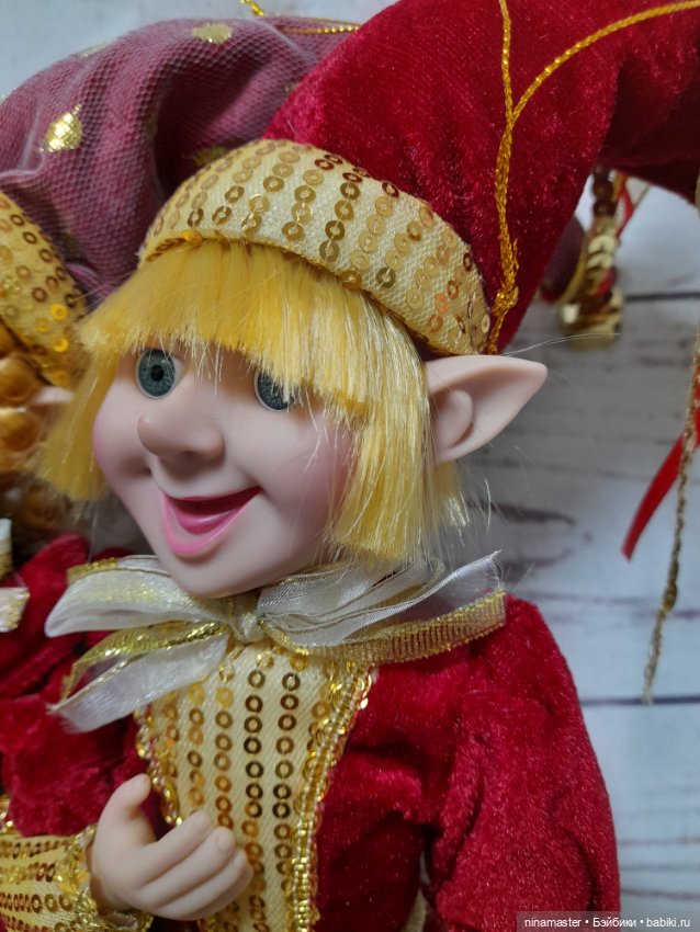 Очаровательная пара эльфов в бордо (фото 6)