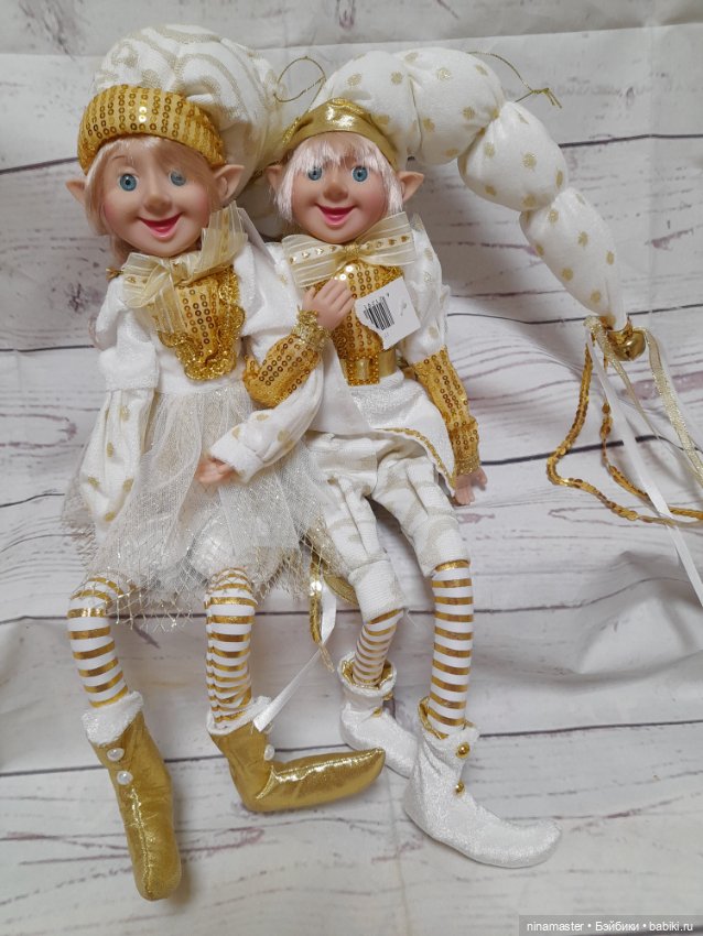 Трио снежных эльфиков — Игровые куклы (фото 9)