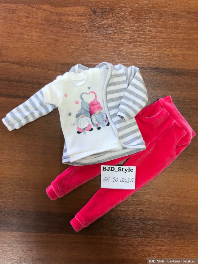 Комплекты одежды для кукол БЖД Минифи/ BJD Minifee (фото 2)