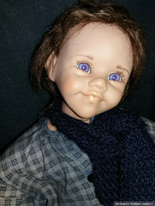 Пара Toni и Veli автор Аnni Aegerter Schmider Creativ виниловые характерные коллекционные куклы (фото 4)