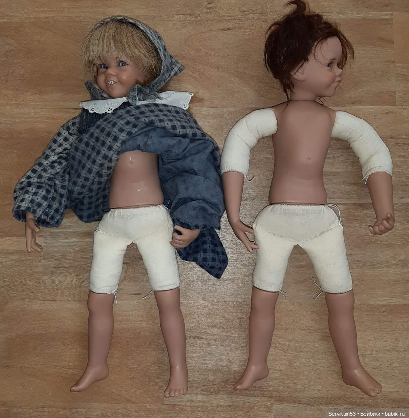 Пара Toni и Veli автор Аnni Aegerter Schmider Creativ виниловые характерные коллекционные куклы (фото 6)