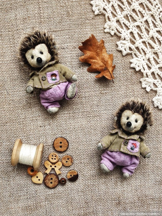 Малюсенький Ëжик тедди — Авторские игрушки (фото 4)