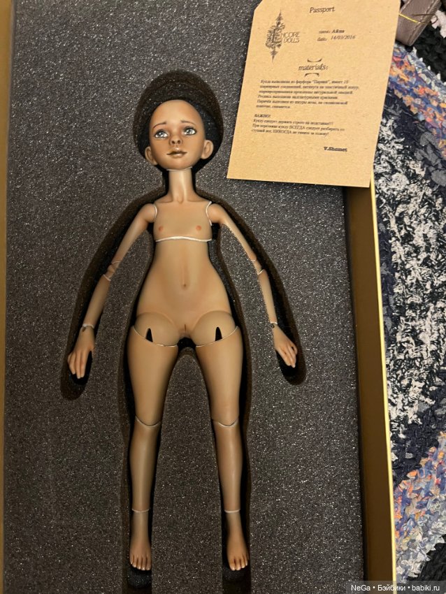 Фарфоровая мулатка от Виктории Шемет