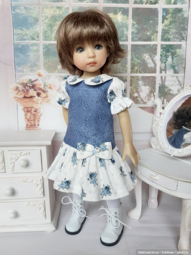 Платье для кукол 33 см — Одежда для кукол (фото 4)